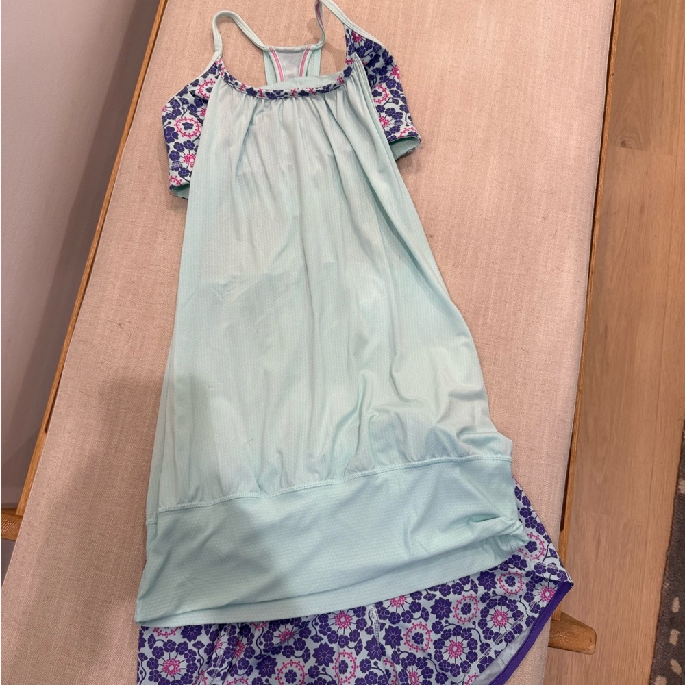 Floral Patterned Lululemon matching set